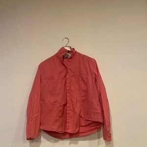 Women's Hannah Stretch Peach Blouse 1X